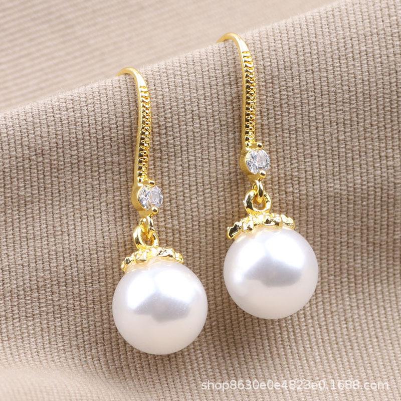 Elegant 2023 Mom-Style Pearl Drop Earrings for Women - Bestseller Ear Jewelry
