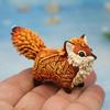 Home Statues and Sculptures Resin Fox Figurine Animal Sculpture for Indoor Room Decorations Outdoor