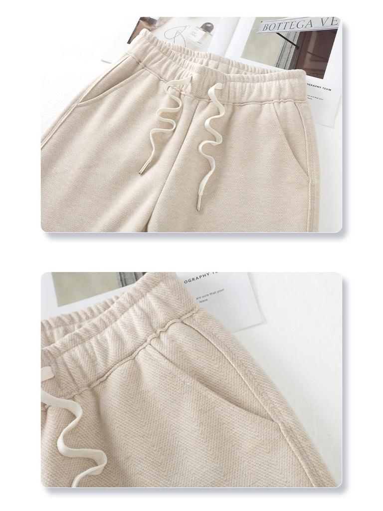 Off-White Women's Wool Wide-Leg Pants - 2024 Autumn/Winter Straight-Leg Casual Style