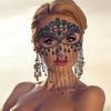 Luxurious European & American Style Fringe Face Mask for Sexy & Fashionable Party and Cartoon Decor