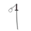 Anime Bleach Weapon Keychain Kurosaki Ichigo Hitsugaya Toushirou Katana Sword Model KeyRing for Women Men Car Pendant Jewelry
