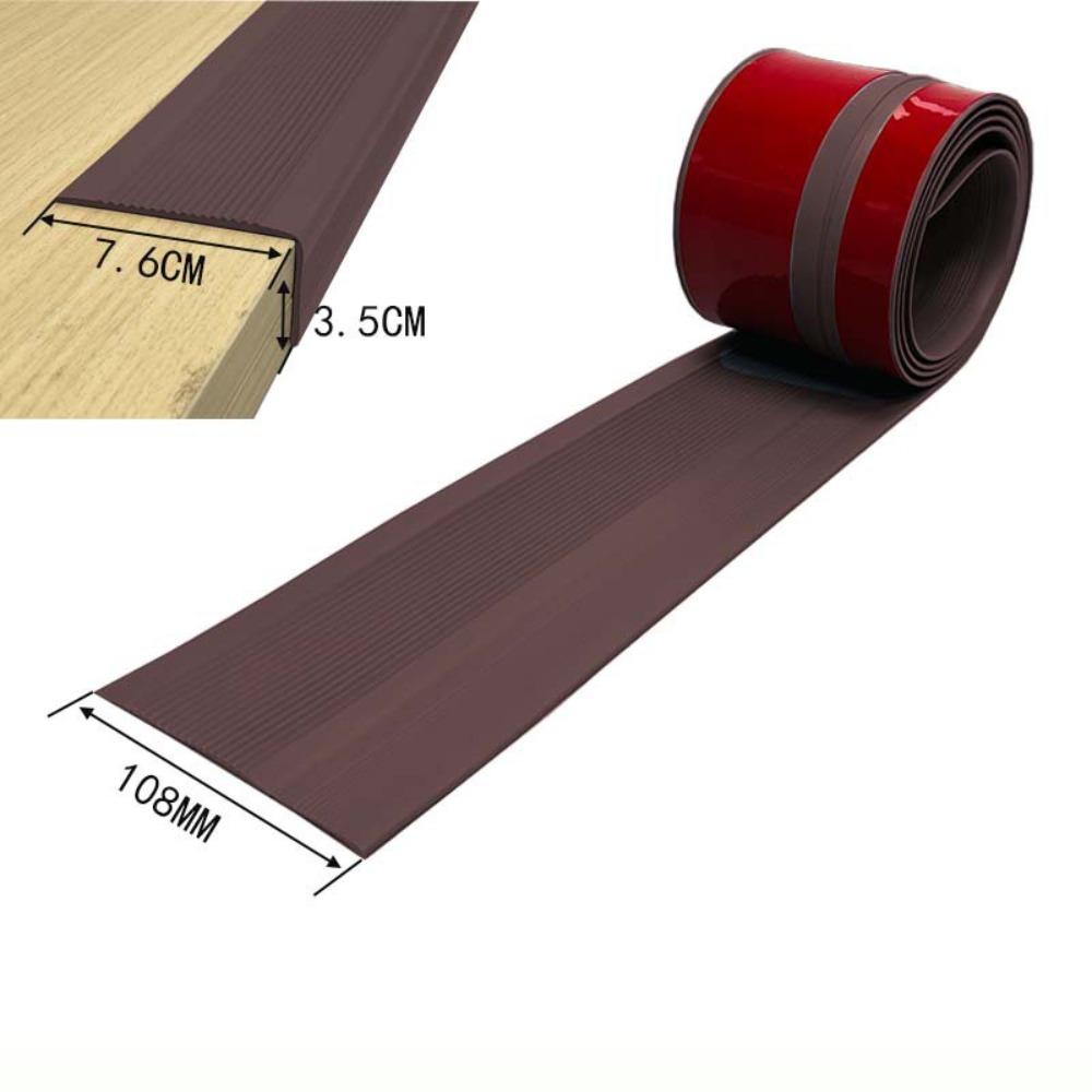 100cm Stair Safety Non-Slip Strip PVC Peel and Stick Anti Skip Step Treads Flexible Self-Adhesive Decorative Strip