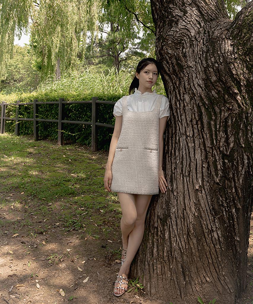 Lapineatteullie Refine Tweed Dress