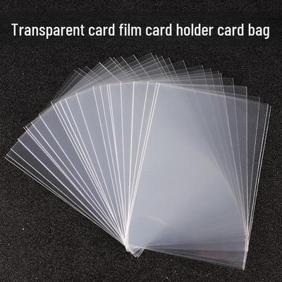 Bustina protettiva per carte coreana a 20 fili da 3 pollici, antigraffio, alta trasparenza con design popcorn