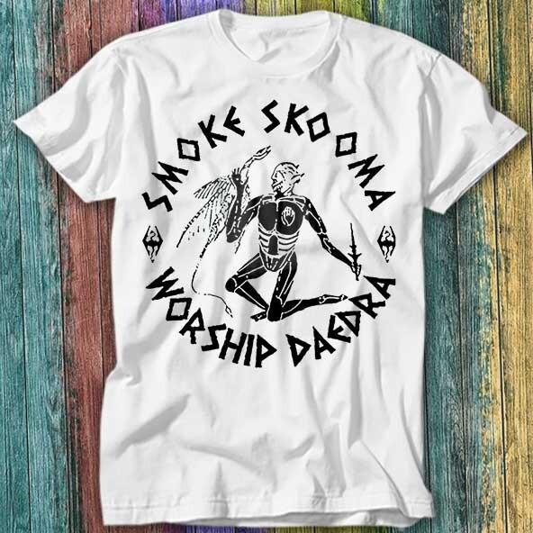 

Smoke Skooma Worship Daedra Video Games Computer E-Sports T Shirt Top Tee 510 2XL
