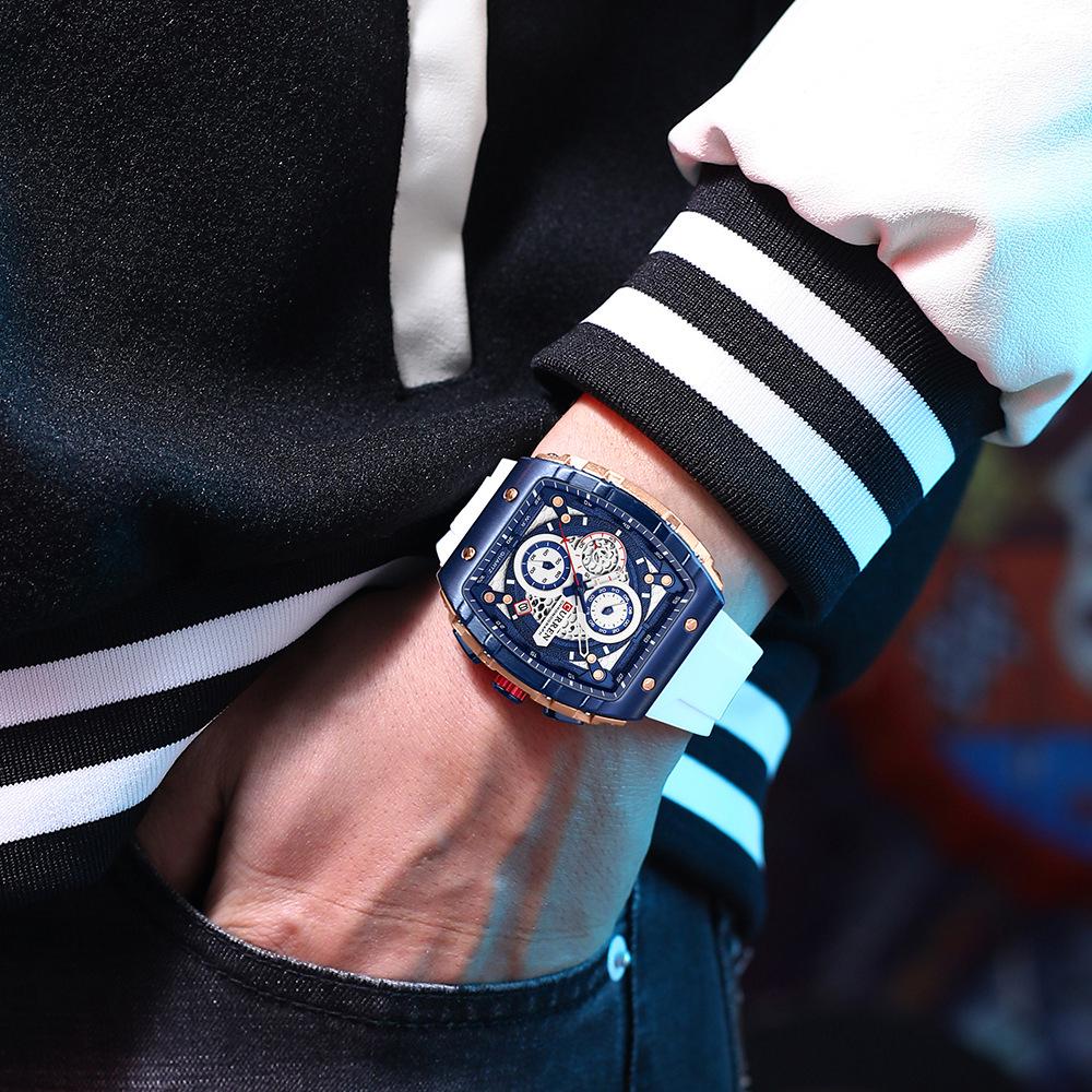 CURREN Men's Multifunction Chronograph Sports Watch 8442