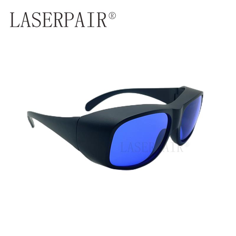 CE Certified OD4+ Laser Safety Goggles Eye Protection for 585nm and 595nm Pulsed-Dye Laser Yellow Laser Safety Glasses (Purple,safety glasses) фиолетовый