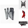 Sexy Cool Lady Deadpool Costume Spandex Women Red Fullbody Superhero Cosplay