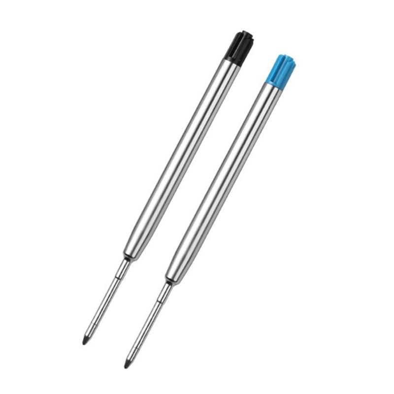 10Pcs Ball Points Pens Refills Metal Ballpoint Pen Refills, Replaceable Refills