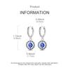 New 925 Sterling Silver Earrings Butterfly Turtle Wings Stars Moon Star Hoop Earring for Women Making Jewelry Gift
