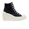 Sneakers Donna Wmns Chuck 70 De Luxe Zeppa 'Black Egret'