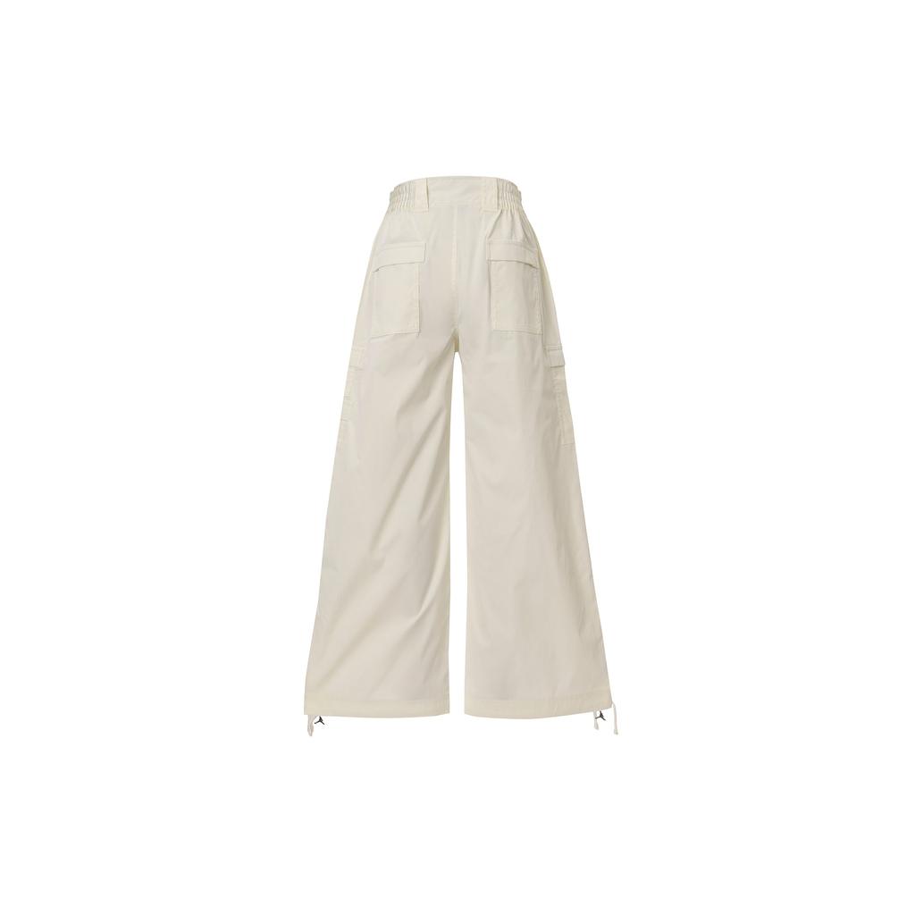 Jordan Chicago Solid Color Loose Wide Leg Cargo Pants Women pants Sail-White DZ3350133