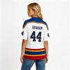 Women Crew Neck Short Sleeve Sports Jersey Top Lightweight Breathable Athletic Shirt for Training and Casual Wear