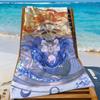 Iuno Wuthering Waves Game Towel Sports Quick Dry Travel Camping Gear Sandproof Soft Light Large Beach Towel