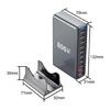 800W Technology Desktop Charging Adapter 10 Port Various Device Charging System with Overheating Protections for Phone