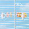 Bite Resistant Bird U-shaped Station Frame Color Flower Beak Grinding Rack  Cage Accessories