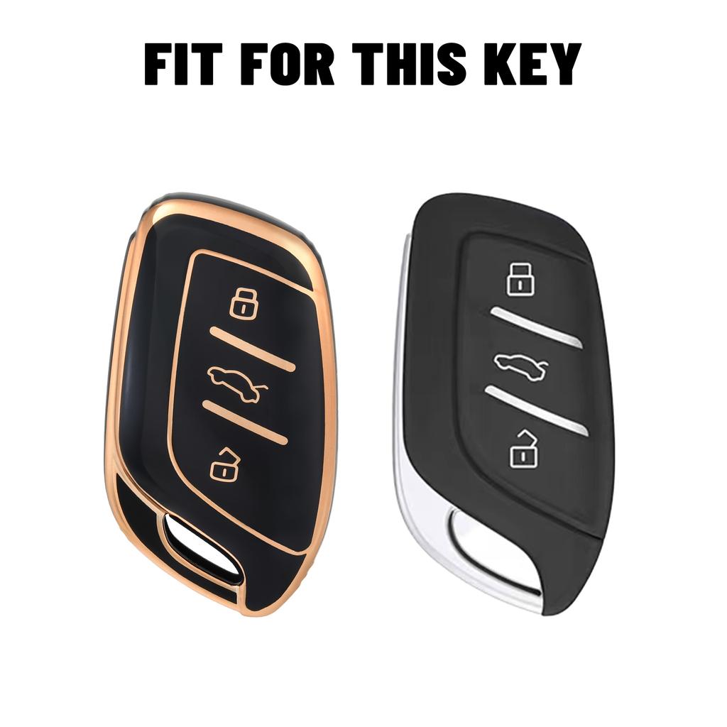 Car Key Cover For Mg Ev Mg4 Hs Gt Zs Zx Mg5 Mg6 Car Accessories Fob Key Case For Morris Garages Roewe Rx3 Rx5 Rx8 I6 I5 3 Button