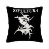 S-Sepulturas Heavy Rock Band Pillowcase Decorative Cushion Covers For Living Room Cushions Personalized Gifts Cover Pillow Anime