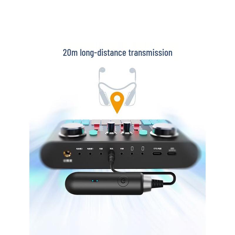 Newmine C03 Wireless Neckband Live Stream Monitoring Earbuds