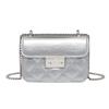Xiaoxiangfeng Diamond Grid Chain Lock Small Square Bag, Women's New Versatile and Exquisite Single Shoulder Diagonal Cross Bag, Mobile Phone Bag