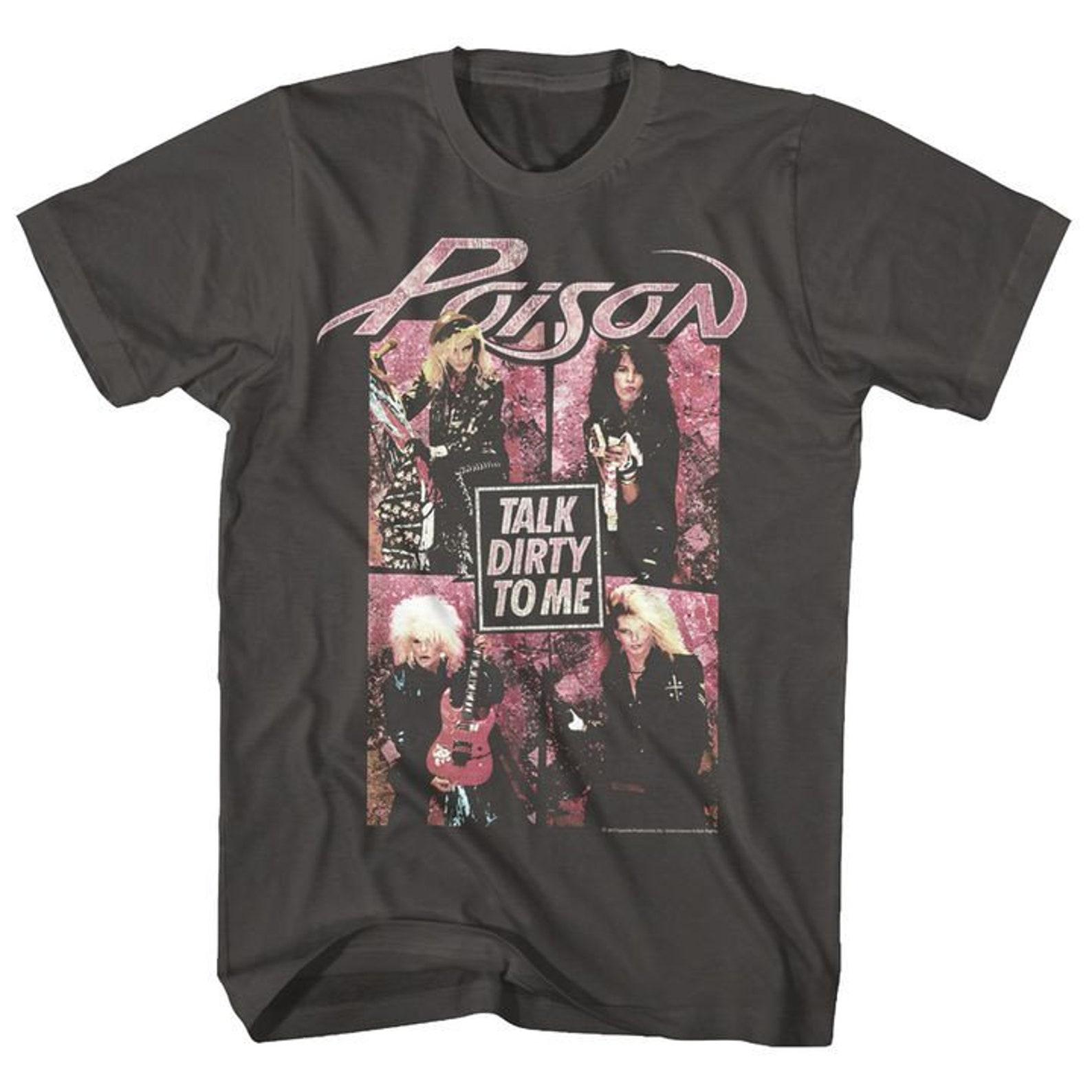 Poison Dirty To Me Smoke Adult T-Shirt 3XL