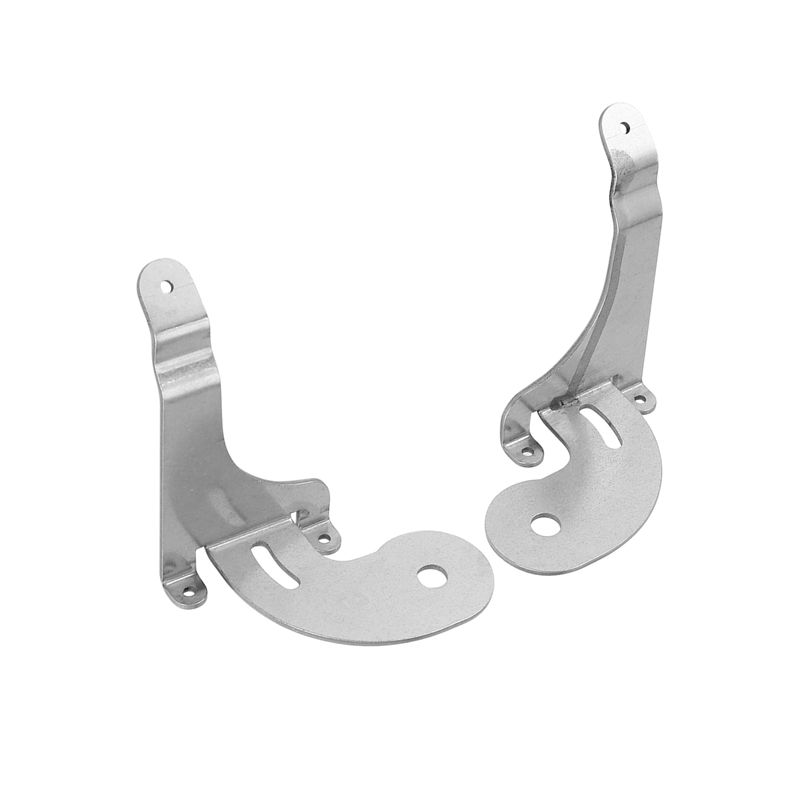 NEW-Stainless Steel Car Front Grille Spot Light Fixing Bracket For-BMW Mini R50 R52 R53 2001-2007