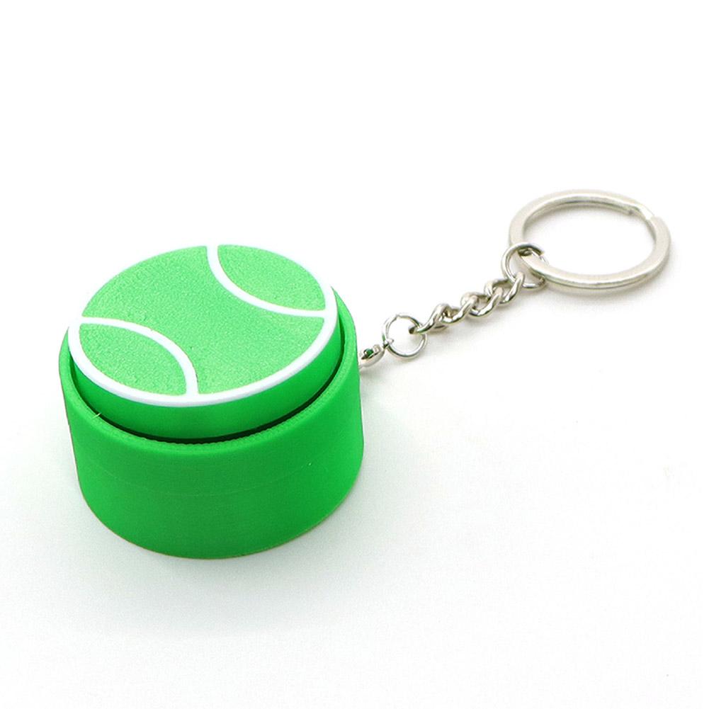 Ball Keyboard Keychain Fidget Toys Push Bubble Stress Relief Sensory Toys Basketball Football Keyboard Clicker For Kids Adults