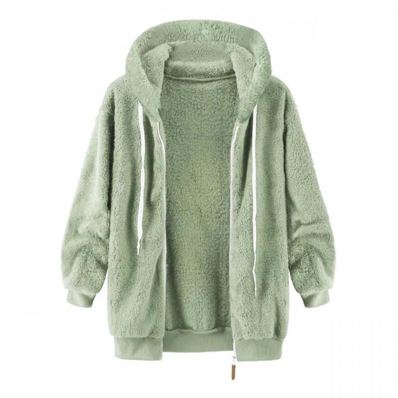 Toamnă și iarnă, la modă, îngroșată, caldă, cu cusături multicolore, jachetă cu glugă, lejeră, ocazională, pentru sport, de dimensiuni mari