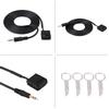 Audio Aux Kabelový Adaptér pro Auto pro Ford 6000CD Mondeo Fiesta s Klíči pro Vyjmutí CD