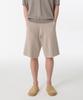 Ribbed Knit Lounge Shorts [Oatmeal]