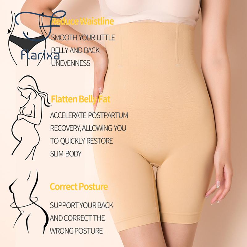 Flarixa Intimo modellante per il corpo senza cuciture, modellante per il sollevamento dei glutei, mutandine per la pancia piatta, modellante per la vita alta