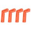 4Pcs L Type Plastic Squares Multi Purpose Strong Practicability Easy to Use Plastic Right Angle Positioner for Drawers4