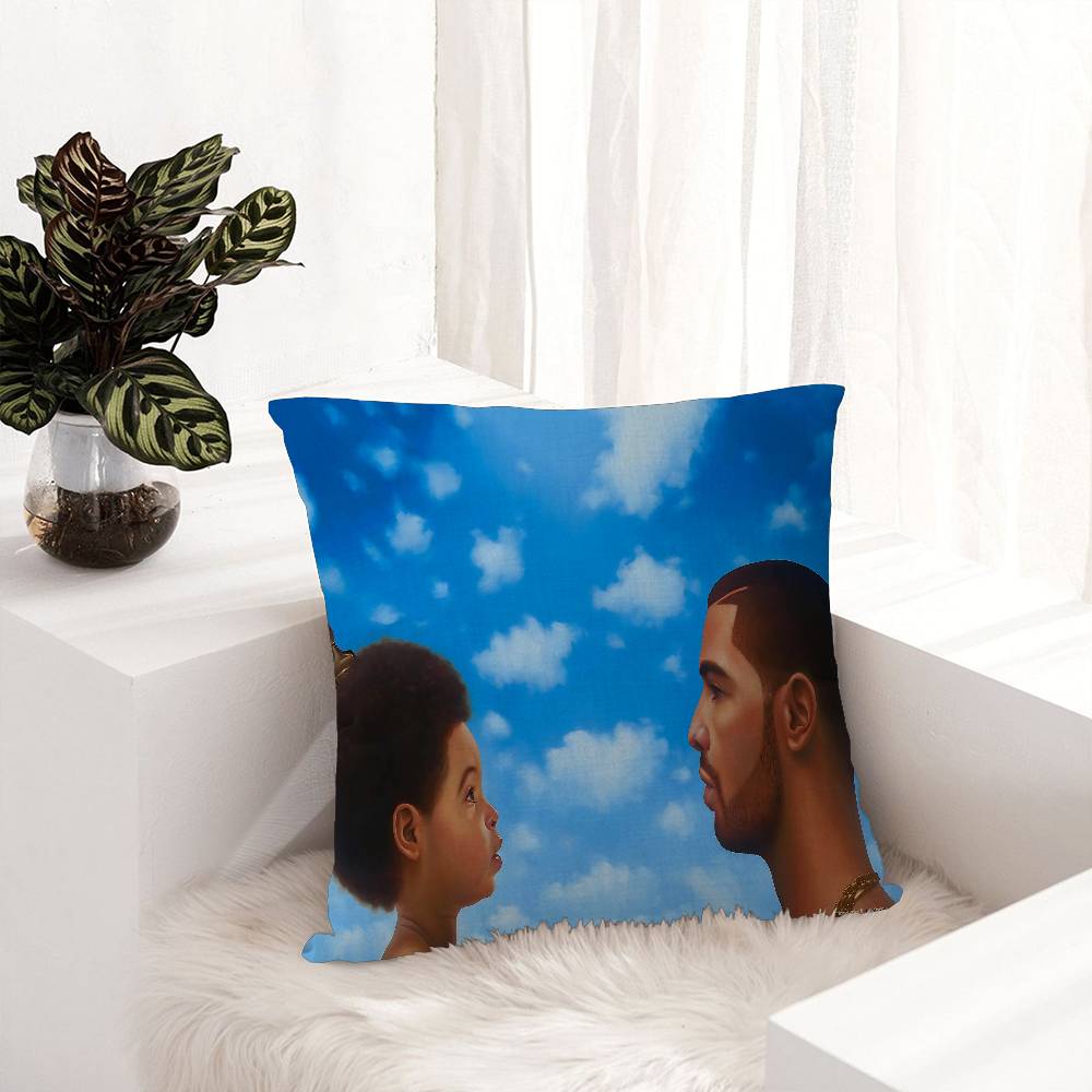 Rapper D-Drake Pillow Cover For Bedroom Room And Living Room Sofa Decorative Cushion Cover