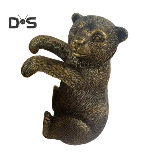 

Фигурка медведя, цветочный горшок, ваза, обнимашка, подвесная альпинистская коала, статуэтка животного из смолы, украшение для внутреннего и наружного сада, орнамент A