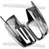 Side Mirror Cap Covers for Mercedes Benz W212 W204 C117 X156 X204  C218 A B C E S CLA GLA GLK Class Black Replace (Carbon Fiber)