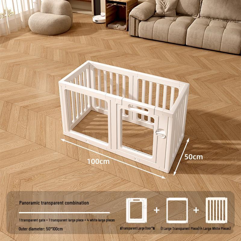Indoor Pet Barrier: Dog & Cat Fence for Small to Medium Dogs, Dog Cage & House.