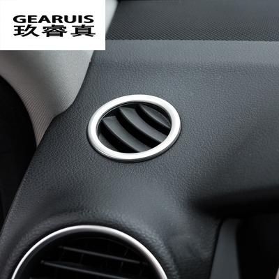 Auto Styling AC Outlet Trim Air Outlet Rahmen Dekoration Auto Aufkleber Abdeckungen Für Mercedes Benz C Klasse W204 C180 C200