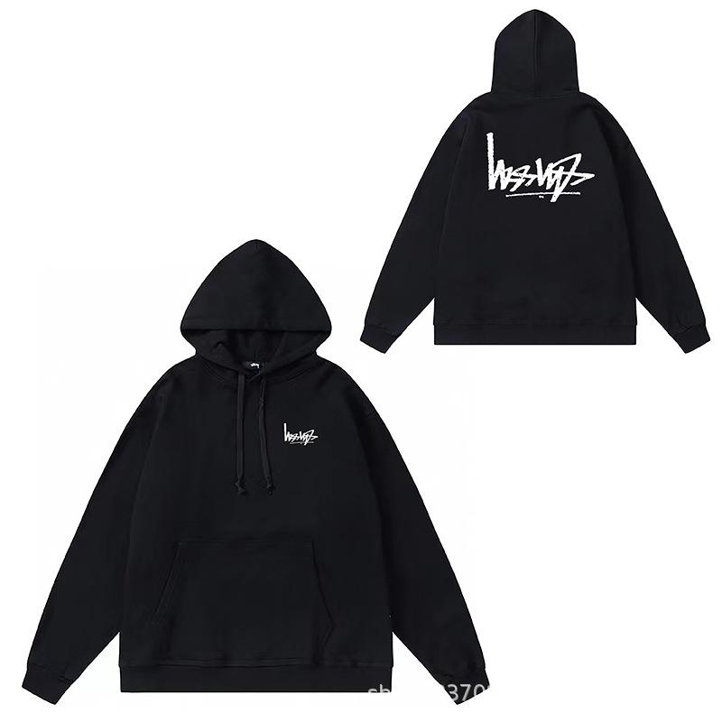 A Stus hooded sweater is a heavy and high version hooded sweater for couples.