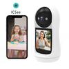 Super Lookicsee Home WiFi Phone with Interactive Video Camera and Pan-Tilt Screen for Two-Way Talk.