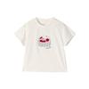 Deesha Girls' 3D Embroidered Short-Sleeve T-Shirt