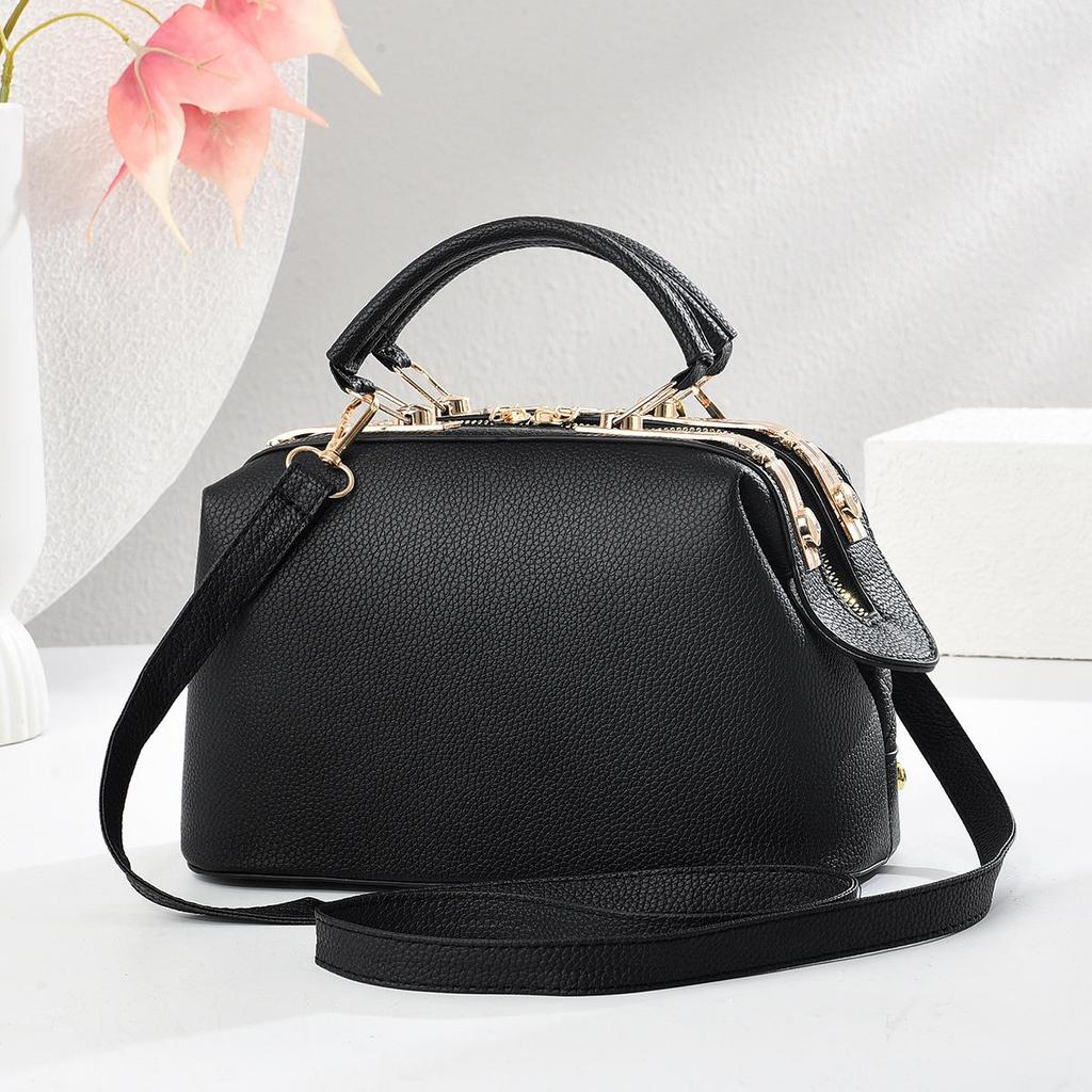 Kissenförmige Handtasche 2025: Stilvolle Damen-Schultertasche mit großem Fassungsvermögen und Stickerei