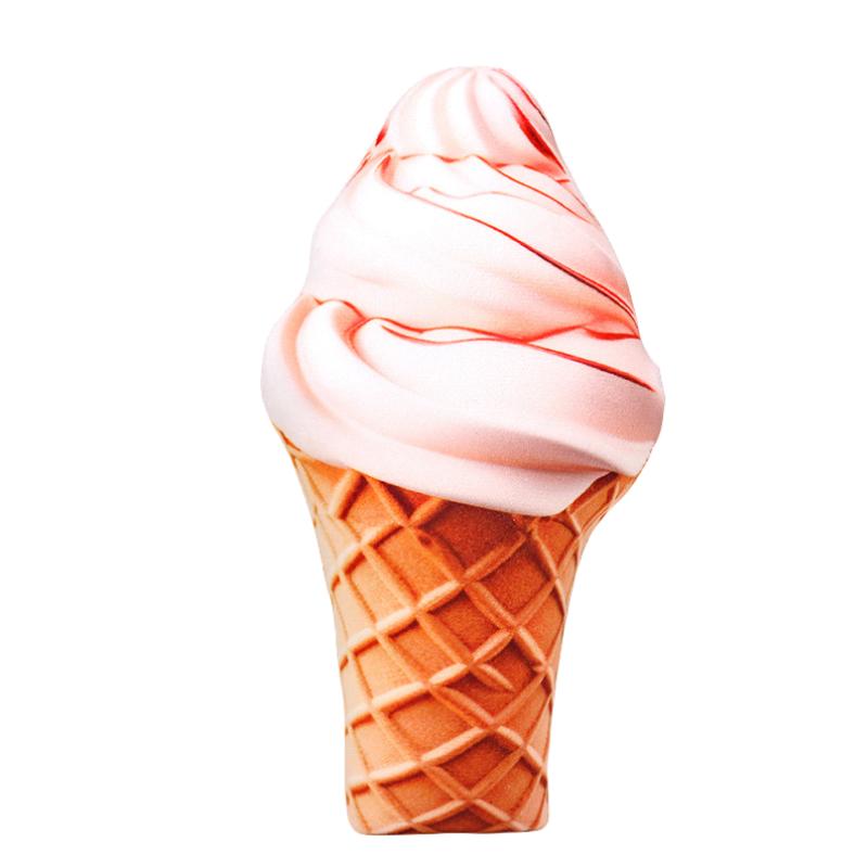 Cone Crispy Ice Cream Plush Toy Home Decoration Stuffed Doll Cushion Gift Kids