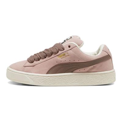 Zamszowe Sneakersy Damskie XL Future Pink Ciepło-Białe 397648-11