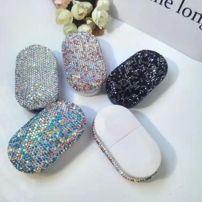 Diamond Pill Cutter Medicine Tablet Cutter Pill Storage Box Splitter Tablets Cutter Divider Storage Case Health Care Pill Case