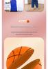 Silent No. 5 Children's Sponge Basketball - Elastic, Quiet Ball for Toddler Indoor Play