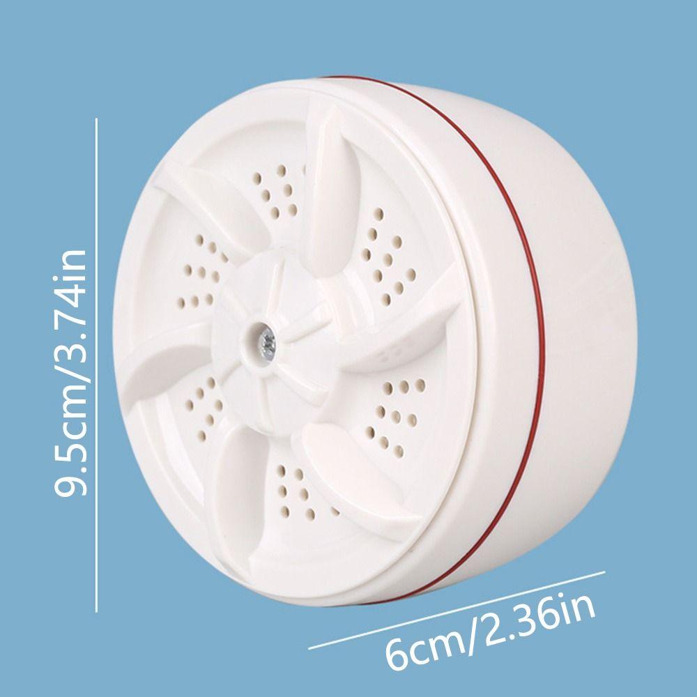 With Blue Light Portable Ultrasonic Washing Machine Travel Turbine Washer  Wash Baby Socks