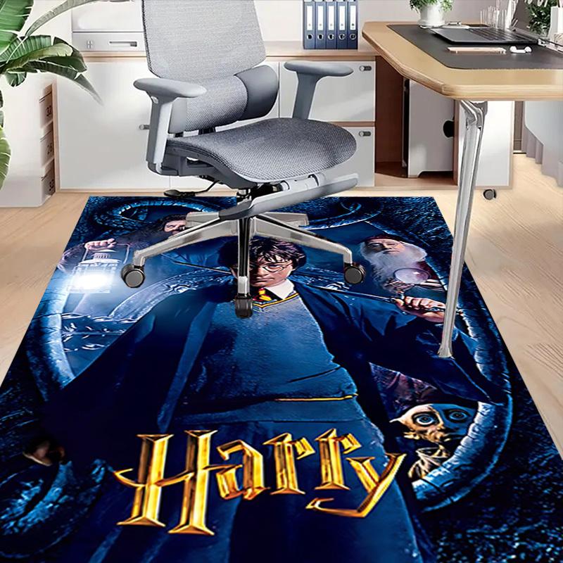 1pc Harry Potter Carpet, for Home & Office Decor, Desk Chair Carpet, Festive Gift,Conference Room CarpetL1107