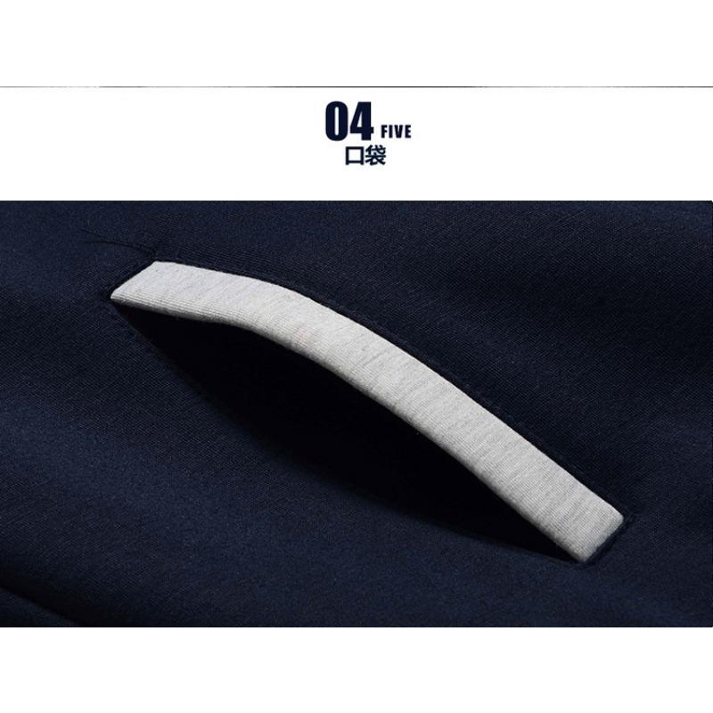 Herren Kapuzen-Fleece-Sweatshirt Lässig Langarm Reißverschluss Oberbekleidung