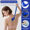Extendable Collapsible Back Massage Multipurpose Body Scratcher For Humans Pets Gentle Bristles Ergonomic Handle