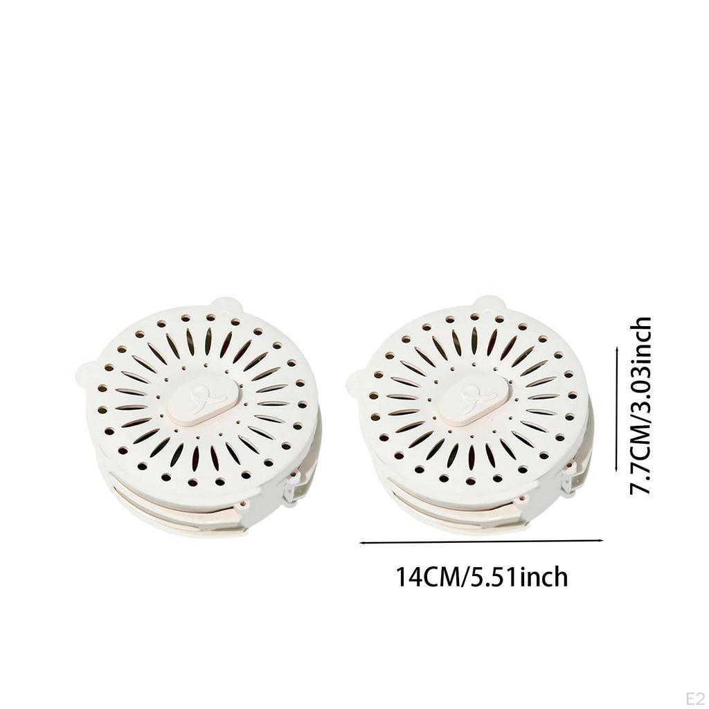 2 Colanders Washing Bowl Multifunctional Fruit Drainer Drain Basket for Outdoor Picnic Indoor